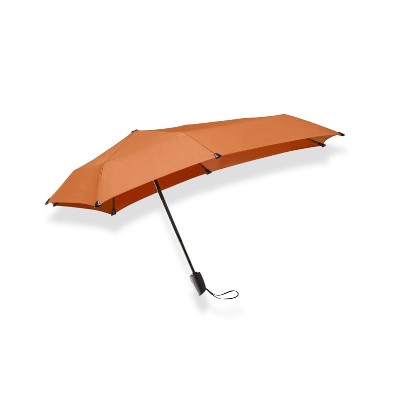 Senz Storm paraply mini automatisk Orange 1