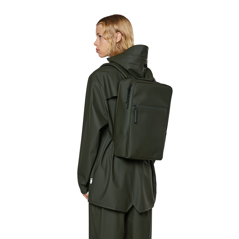 RAINS Rygsæk Book Backpack Grøn 2