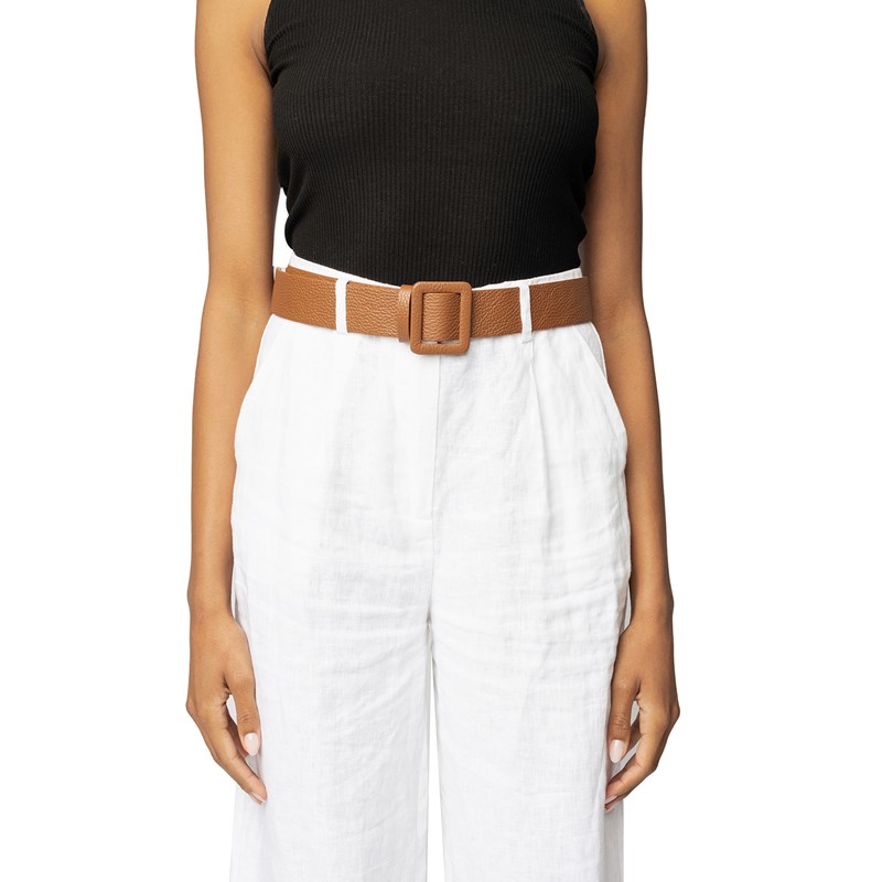 RE:DESIGNED Bælte Flo Cognac 85 Cm 2