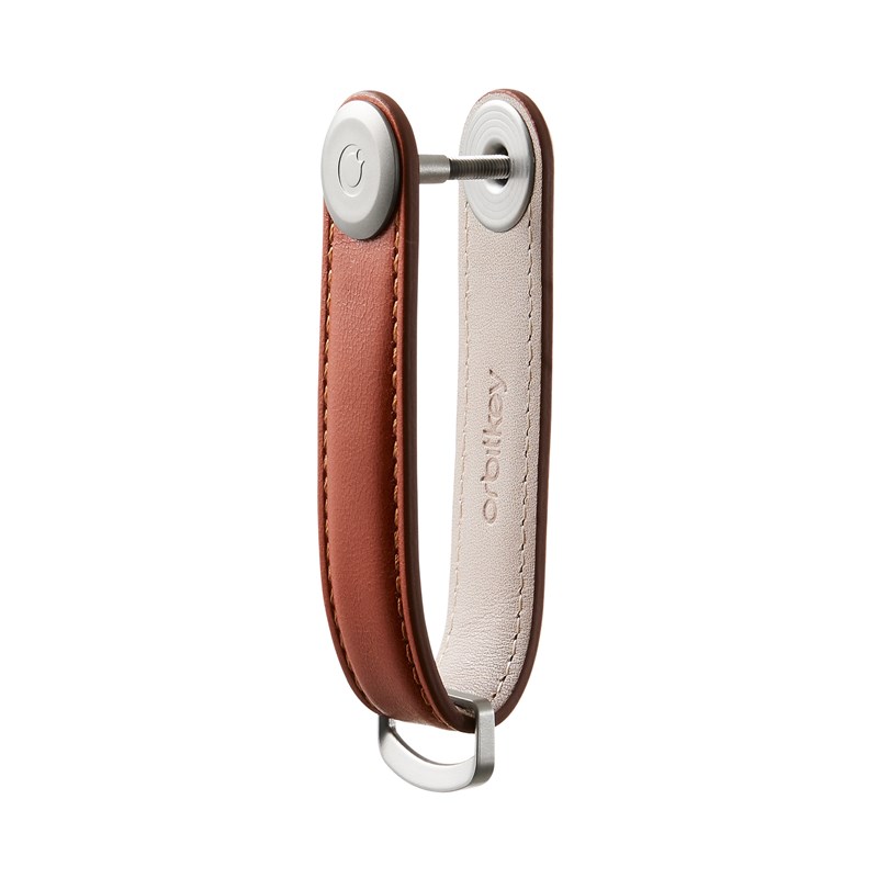 Orbitkey Nøgleholder Leather Cognac/brun 4