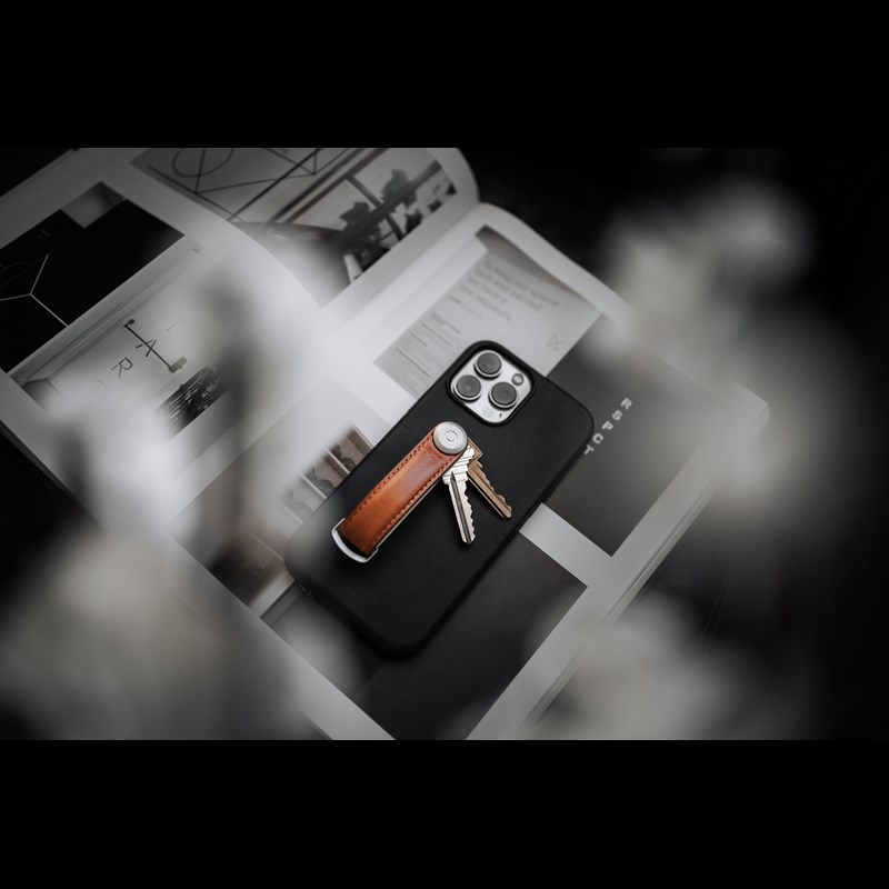 Orbitkey Nøgleholder Leather Cognac/brun 2