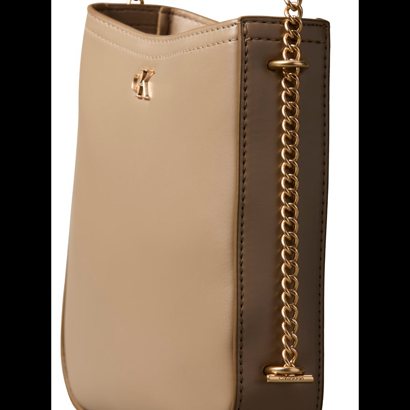 Calvin Klein Crossbody Hardware Monogram Brun 5