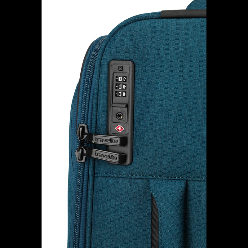 travelite kuffert Kick Off Petrol 55 Cm 10