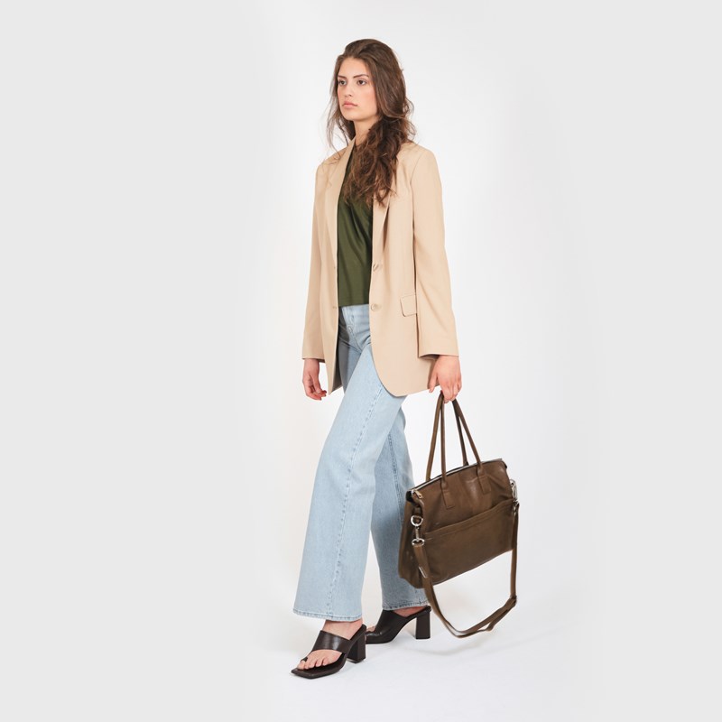 Still Nordic Computertaske Anouk Brief  Mac Army Grøn 13" 2