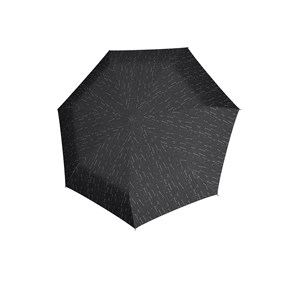 Knirps Paraply S manual Domino Svart