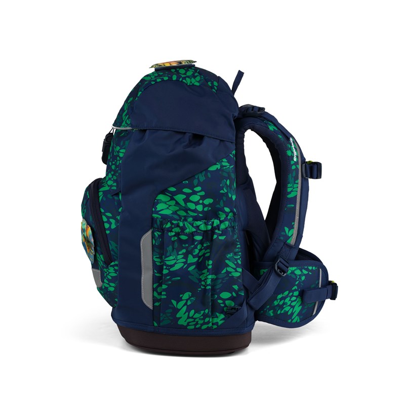 Ergobag Skoletaske Flex FireBear Drag. Blå/Grøn 4