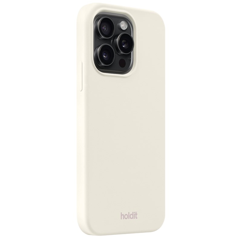 Holdit Mobilfodral Soft Linen Creme iPhone 14 Pro 3