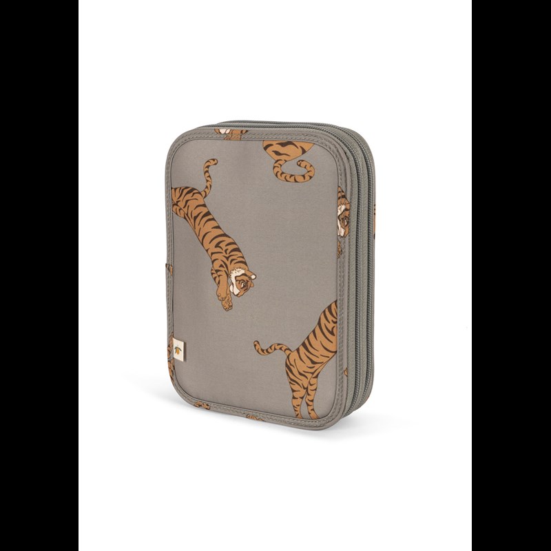 Konges Sløjd Penalhus Clover Tiger Oak Brun/grøn 1