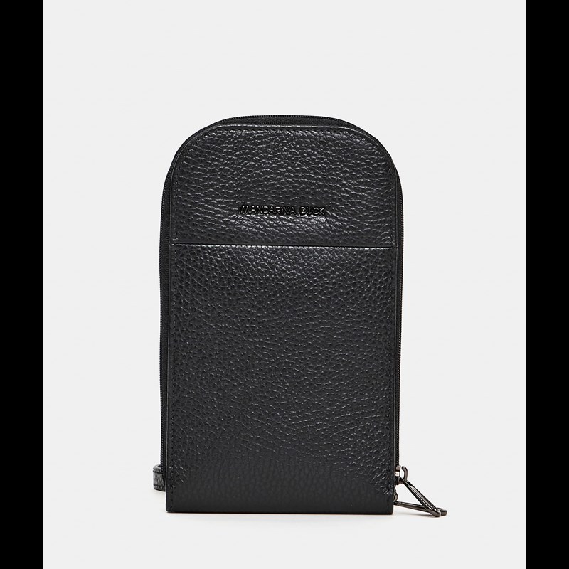 Mandarina Duck Mobilväska Mellow Leather   Svart 1