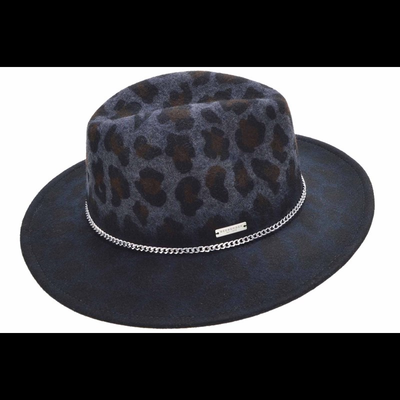 Seeberger Hat Felt Fedora  Grå