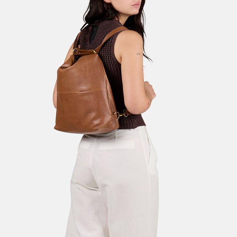 Burkely Skuldertaske Natural Norah Cognac 3