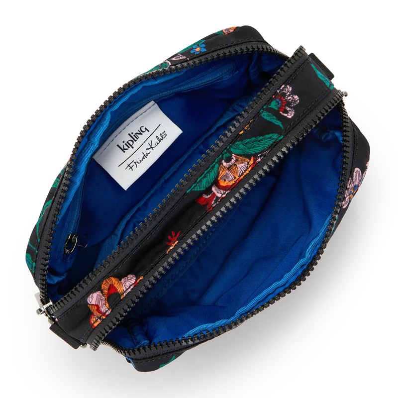 Kipling Crossbody Milda Frida Kahlo Blomster Print 4