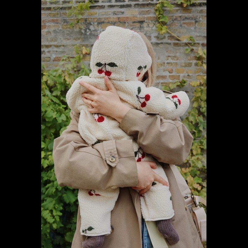 Konges Sløjd Heldräkt Jody Teddy Cerise Multi 3 mdr. 2