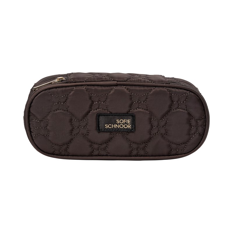 Sofie Schnoor Pennfodral Oval Saga Brun 1