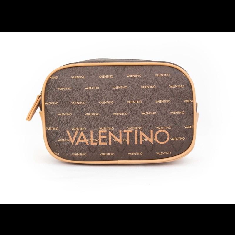 Valentino Bags Kosmetikpung Brunt mønster 1