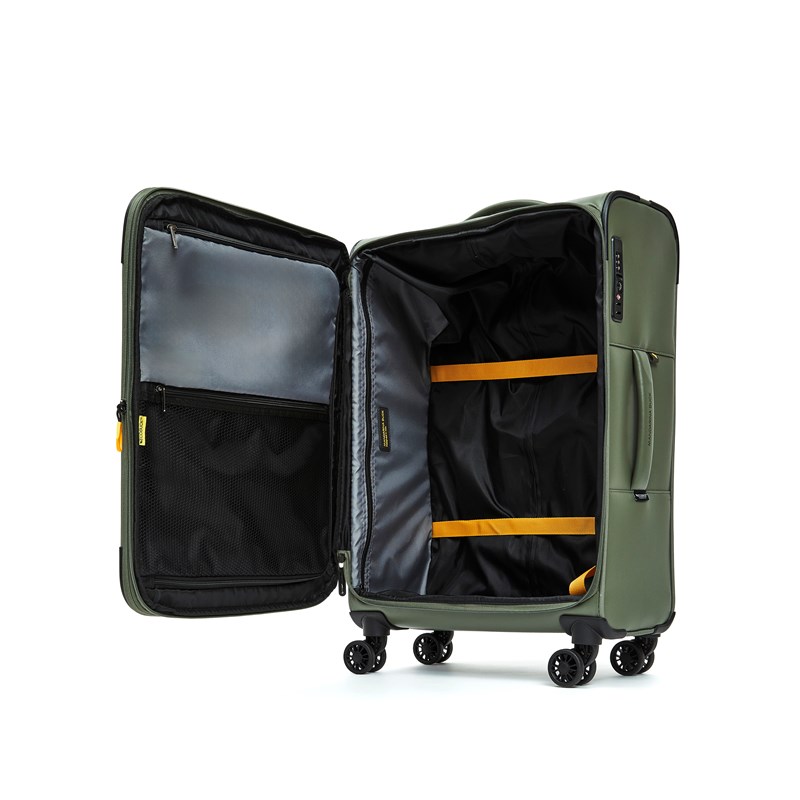 Mandarina Duck Kuffert Eco Coated M. Grøn 67 Cm 3