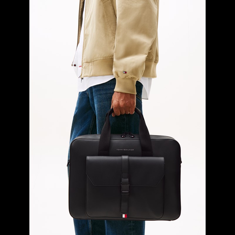 Tommy Hilfiger Datorväska Foundation Svart 13" 2