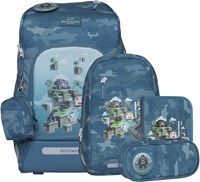 Beckmann Skolväskeset Active Air Jungle Grön 1