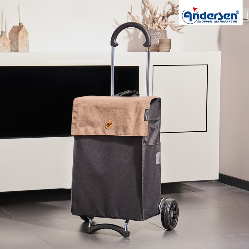 Andersen Shoppingvagn Scala Hera Sand/Svart 2