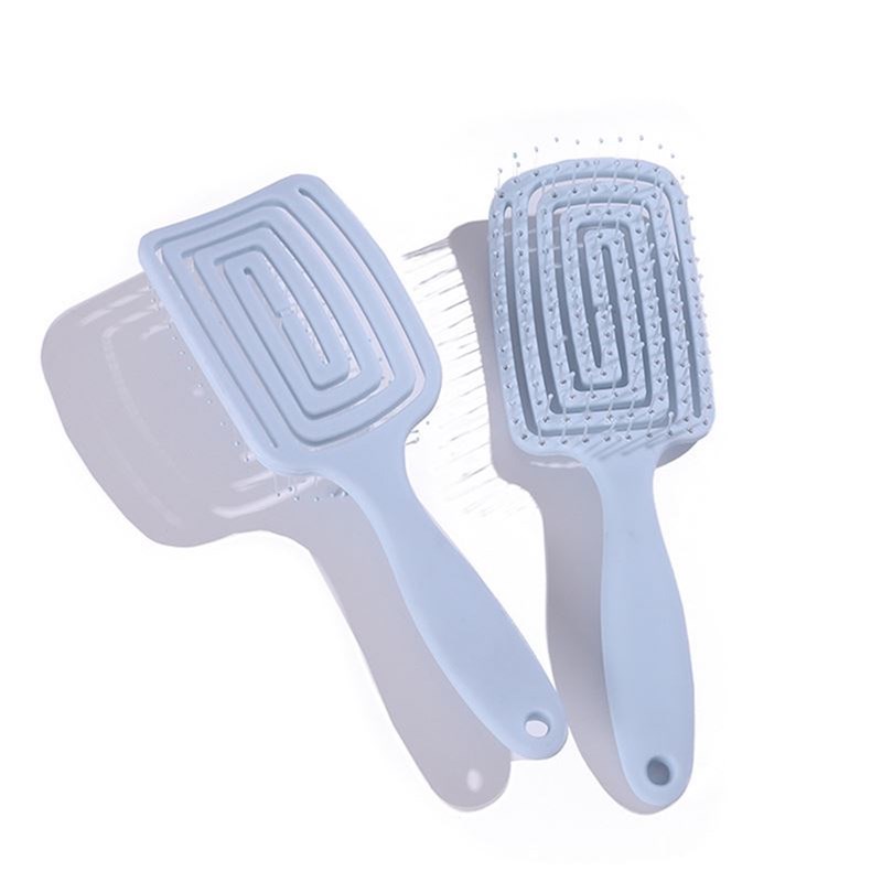 TBC Hårbørste Detangling Hollow Blå 2