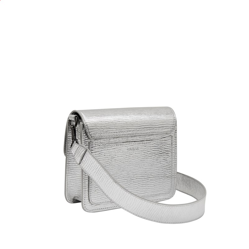 HVISK Crossbody Cayman Metallic Sølv 3