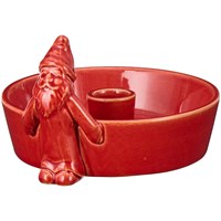 Ib Laursen Ljusstake Tomte Röd 1