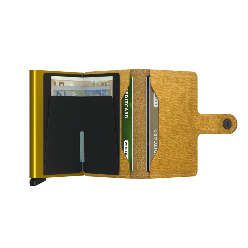 Secrid Korthållare Mini wallet Gul/Gul 3