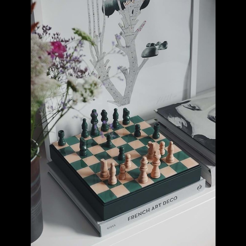 Printworks Skakspil Chess Grøn 4