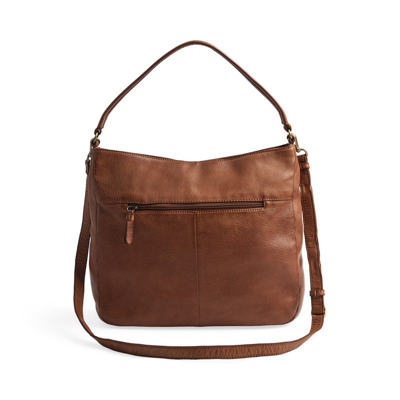 Aura Skuldertaske Salma  Cognac 5