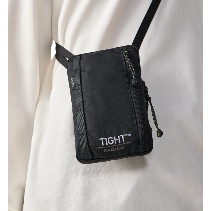Haglöfs Skuldertaske Tight Pocket Sort/grå 2