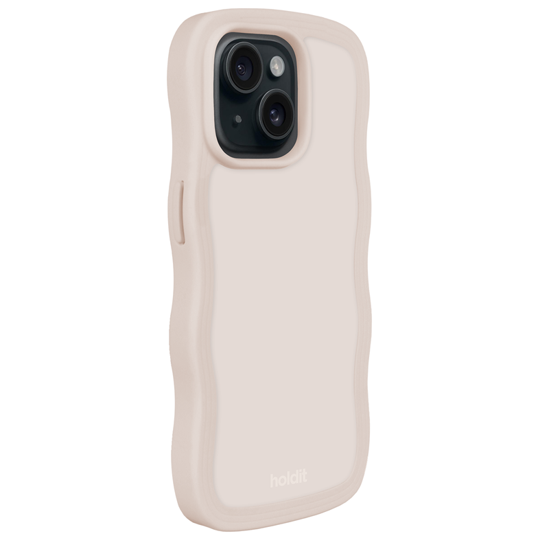 Holdit Mobilfodral Wavy Beige Iphone 15 Plus 3