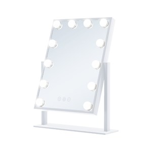 UNIQ Makeup spejl New York 12 led Hvid