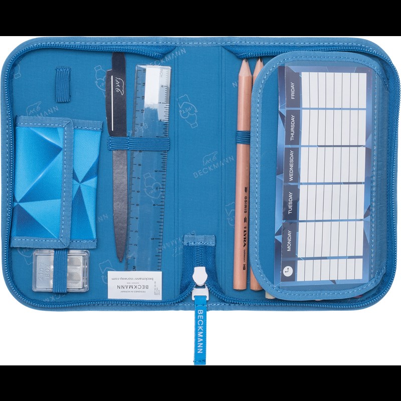 Beckmann Penalhus Blue Lightning Bord/rød 2