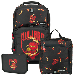 LEGO Bags Skoletaskesæt Optimo Starter Sort/Rød