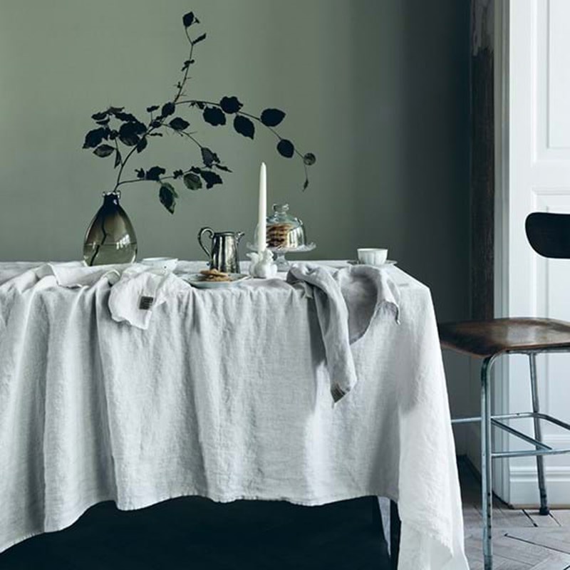 Lovely Linen Dug hør Off Hvid 2