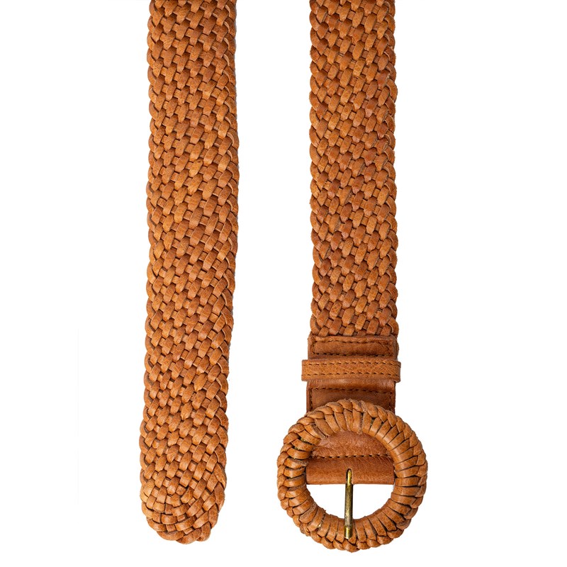 RE:DESIGNED Bælte Henley Cognac 90 Cm 5