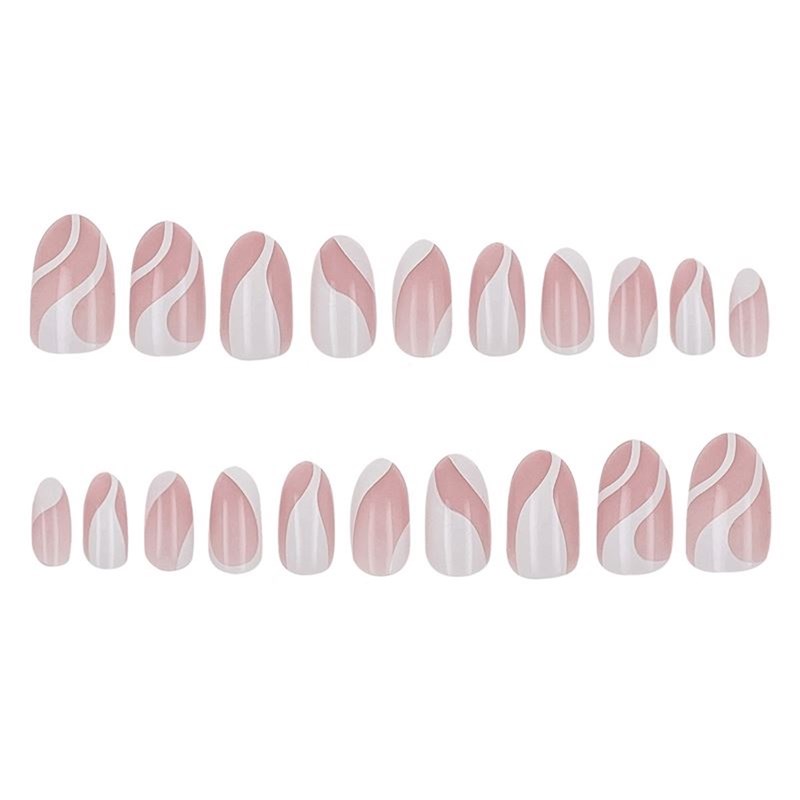 UNIQ Kreativa naglar med lim Vit 2