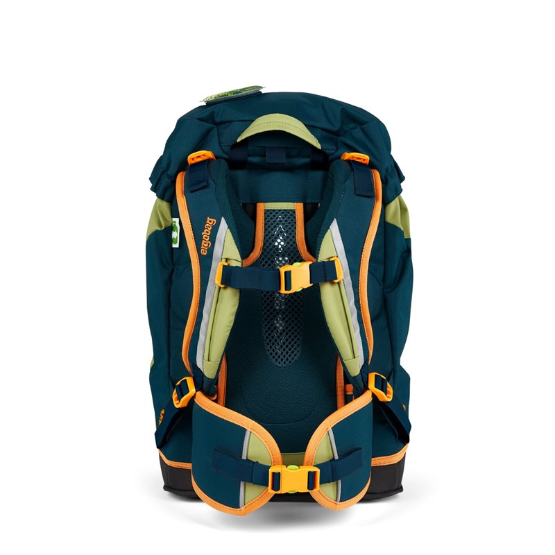 Ergobag Skoletaske Prime ExploreBear  Grøn/orange 4