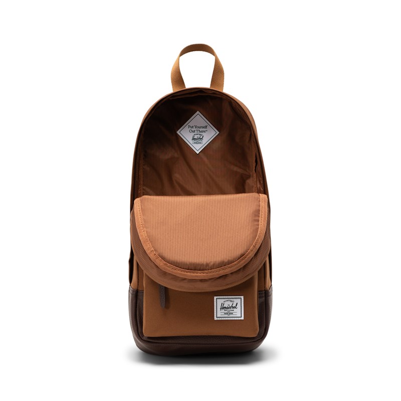 Herschel Sling Bag Heritage Brun 4