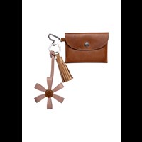 RE:DESIGNED Nøglering Nela Cognac 1