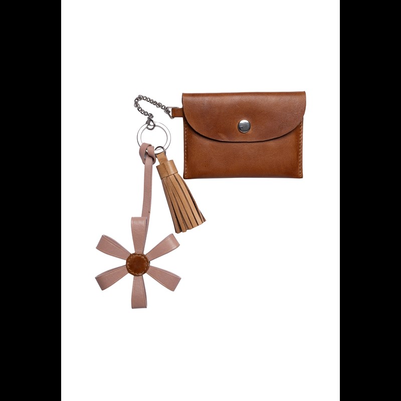 RE:DESIGNED Nøglering Nela Cognac 1