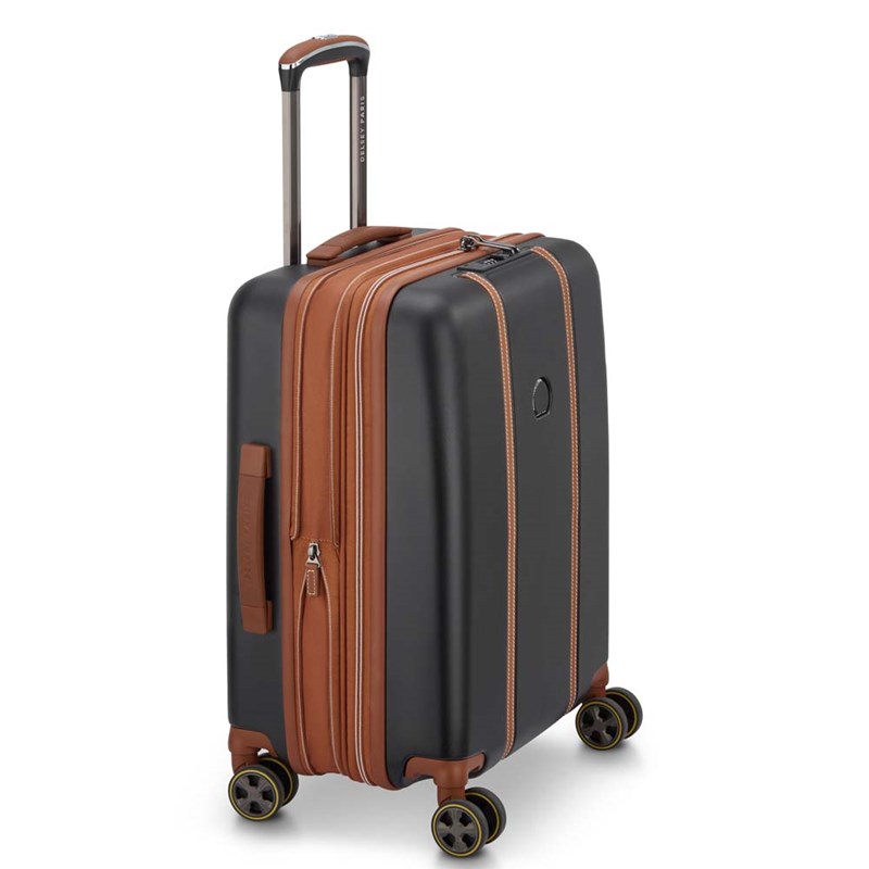 Delsey Kuffert Cadence Sort/Brun 55 Cm 8