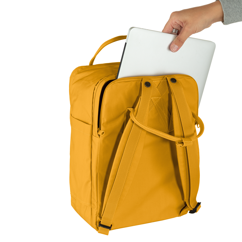 Fjällräven Ryggsäck Kånken Laptop Gul 17" 8