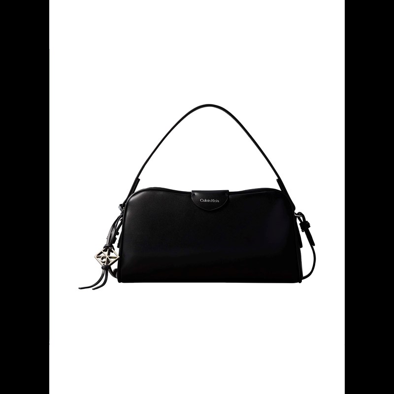 Calvin Klein Håndtaske Embossed Logo Sort 1