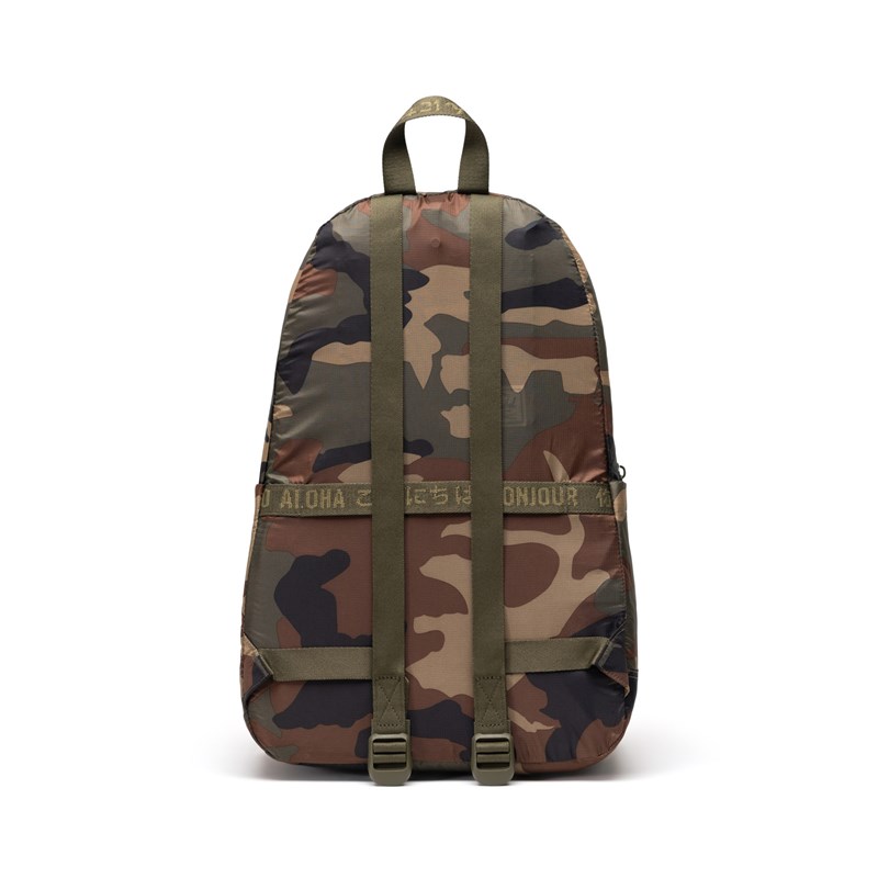 Herschel Ryggsäck Rome Packable Grön kamouflage 3