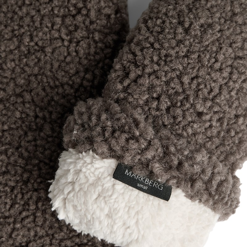 MARKBERG Damehandsker Sloane Gråbrun Str S 4