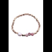 Conmé Pärlarmband Frida pärla Rosa