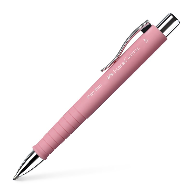 Faber-Castell Kulspetspenna Poly Ball XB Rosa 1