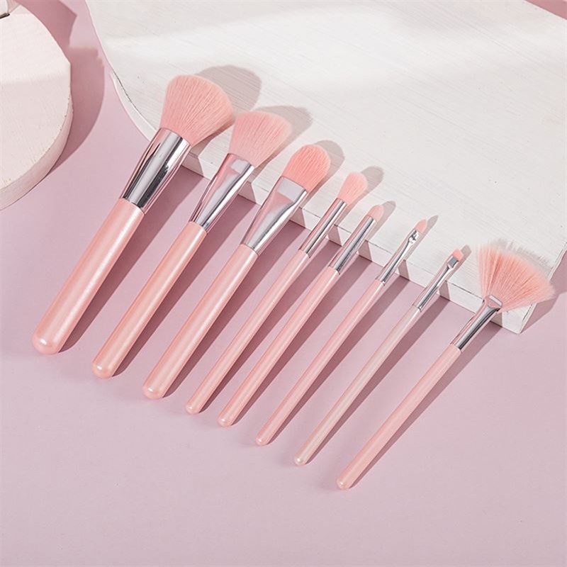 Technique Pro Makeupbørster Essential Face Lyserød 3