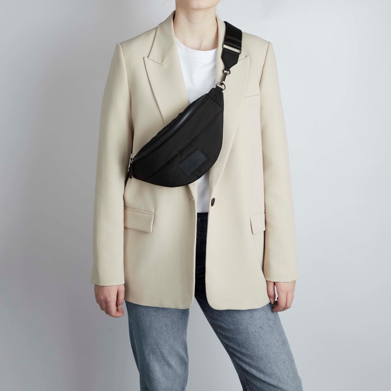 MARKBERG Bæltetaske Elinor Mega Puf Sort/Sort 2